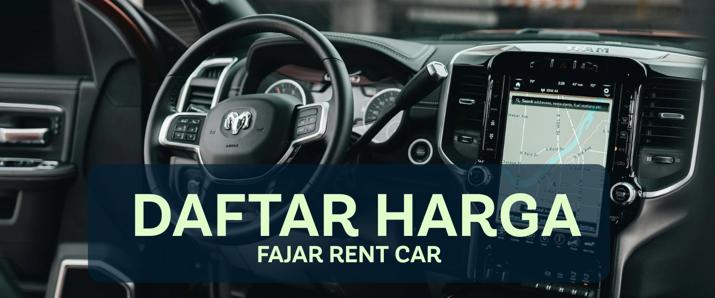 Daftar Harga Rental Mobil Jakarta